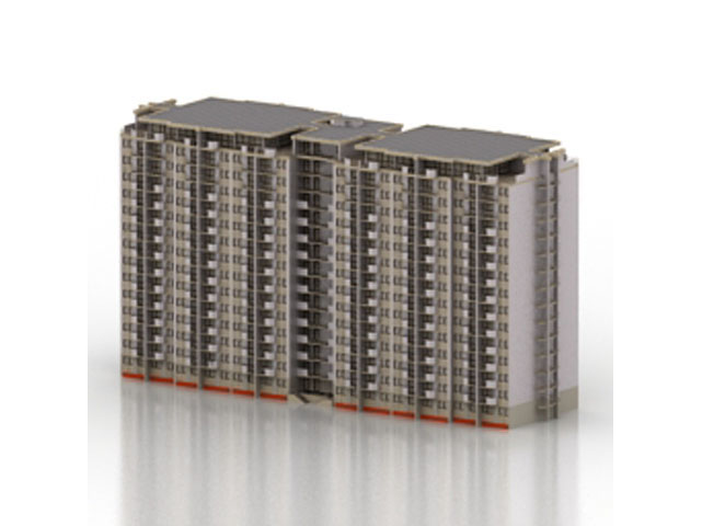 Free Building 5floor N56 3D model For Architecture 3Ds Max Model Download